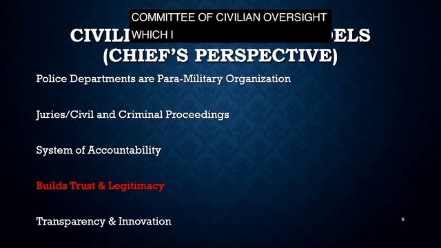 Police Practices Group: Civilian Review Board смотреть онлайн