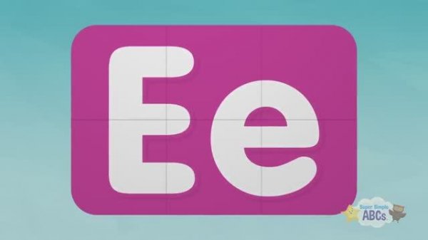 Alphabet Surprise | Turn & Learn ABCs | Learn Letter E | 🌈 Super Simple ABCs