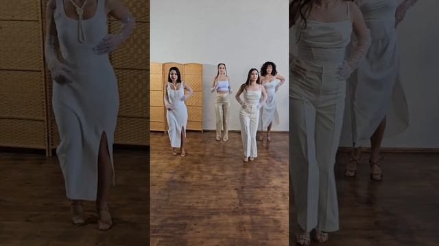 Bachata Lady in white | Школа танцев Art Dance | Новороссийск смотреть онлайн