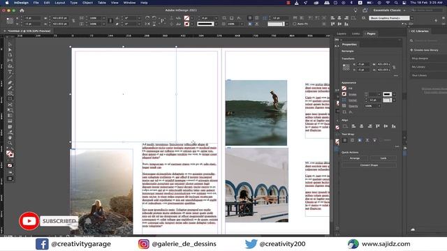 Learn to create an image Masthead in Adobe InDesign смотреть онлайн
