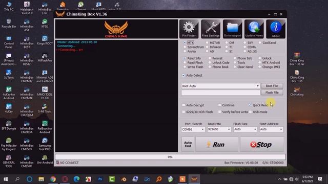China King Box V1.36 By China King Team MTK, SPD, Infineon, Coolsand, SKY & More смотреть онлайн