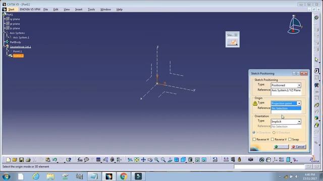 CATIA V5- SKETCH POSITIONING& BASIC COMMON STEPS FOR MODELLING смотреть онлайн
