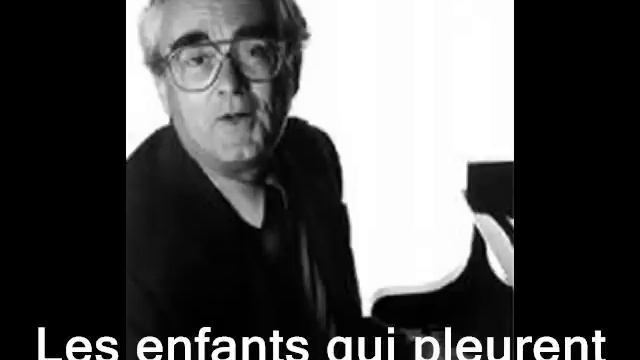 Les enfants qui pleurent Michel Legrand. chante Michel Legrand смотреть онлайн