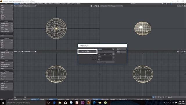 How to paint an object in lightwave 3D смотреть онлайн