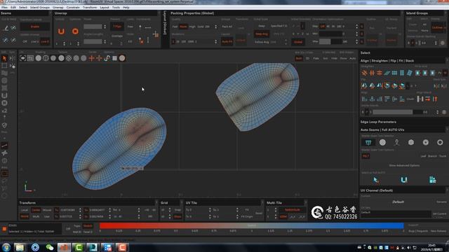 03 RizomUV deployment stitching tool explanation смотреть онлайн