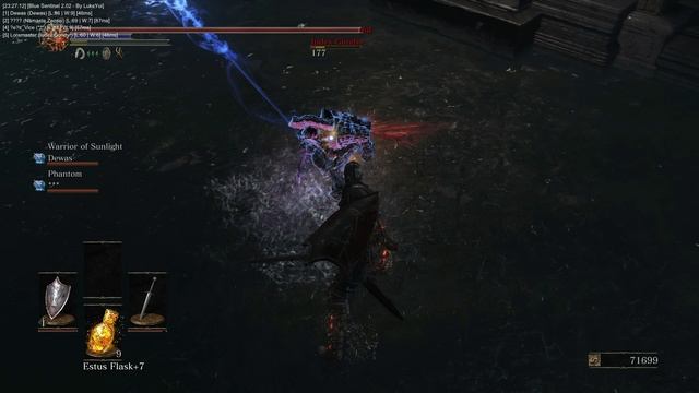 DARK SOULS III - [Трое войнов против троих верных Олдрику]