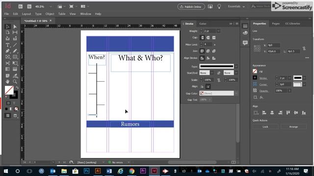 Setup a Newsletter in Adobe InDesign смотреть онлайн