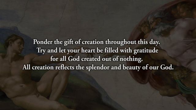 Reflection 2: Creation as an Act of Mercy смотреть онлайн