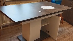 сборка кухонного раздвижного стола