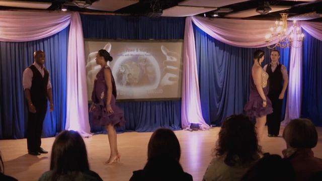 DAZA DANCE: MARGIT JANO AND JOSEPH POWE - RUMBA смотреть онлайн