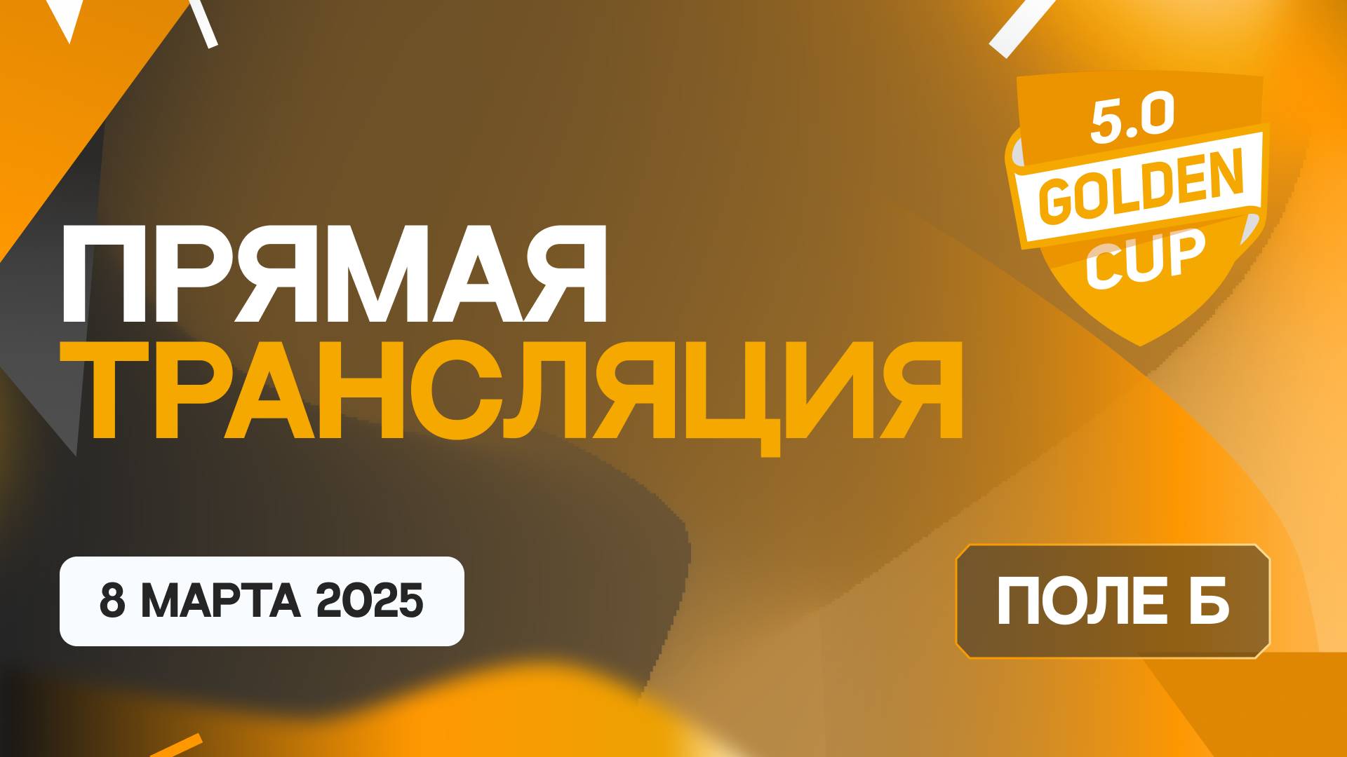 Golden Cup 5.0, поле Б 08.03.2025
