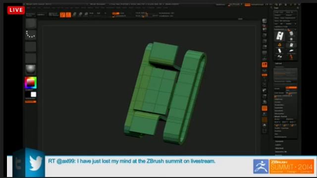 Zbrush 4 7 Announced at Zbrush Summit 2014 смотреть онлайн