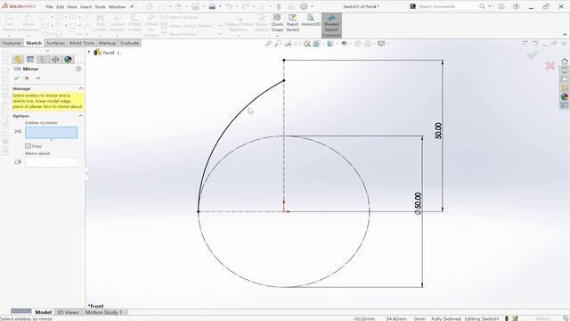 Egg Geometry in SOLIDWORKS смотреть онлайн