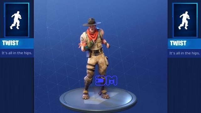 Fortnite Sash Sergeant Rare Performs All Dances Season 1-5 смотреть онлайн