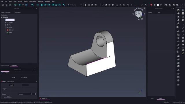 FreeCAD 0.21 | Part Design - Part | Model Mania 2019 - Phase 1 смотреть онлайн