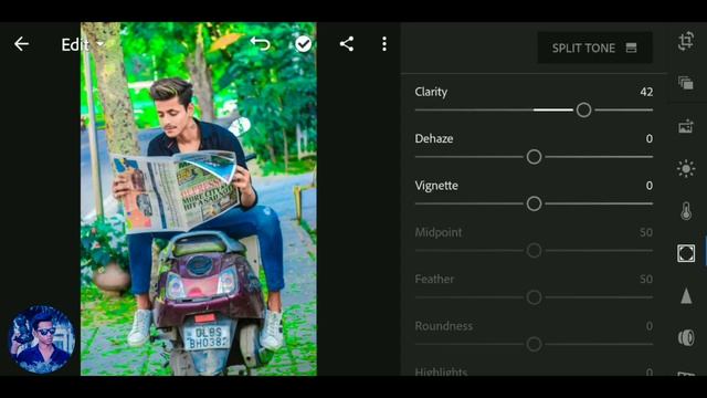 Lightroom Editing Mobile Tutorial Best Photo Green Colour Effect - 2019 |Arman Photography 786 смотреть онлайн