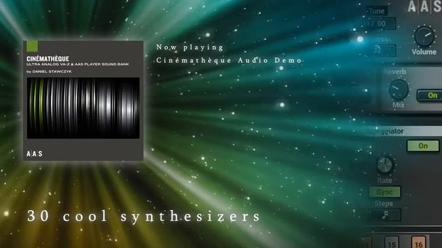 Applied Acoustics Systems Cinematheque For AAS Ultra Analog VA-3 Sound Pack
