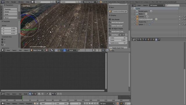 Blender 2.78 Special Lighting and Material Import (Tutorial8.1) смотреть онлайн