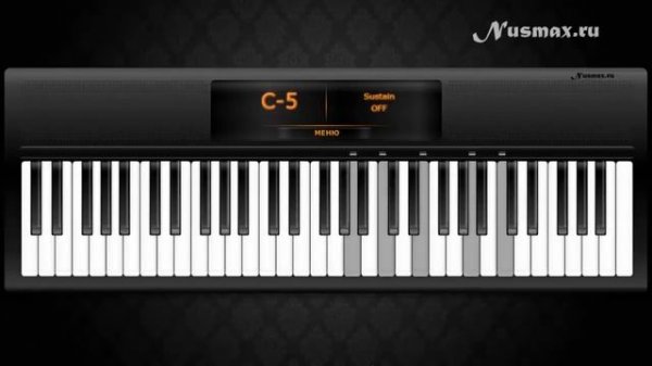 Cергей Шнуров - Привет Морриконе [Virtual Piano Tutorial] (+Sheets)