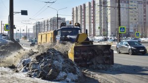 Шнекоротор ДЭ-226 (Амкодор-9531-03) на шасси Урал-4320-40 (М 888 УН 22) / URAL snow loader.