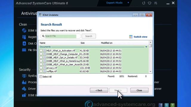 How to Recover Permanently Deleted Documents on PC by IObit Advanced SystemCare Pro 6? смотреть онлайн