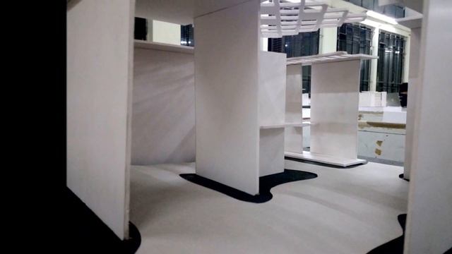 Exhibition Pavilion Design based on Le Corbusier's Principles смотреть онлайн