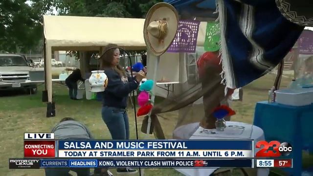 Bakersfield holding their first Salsa and Music Festival Sunday at Stramler Park смотреть онлайн