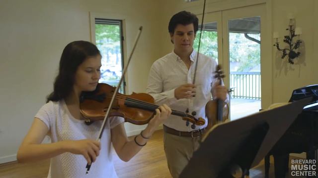 BMC Student Spotlight: Olena Kaspersky, violin смотреть онлайн