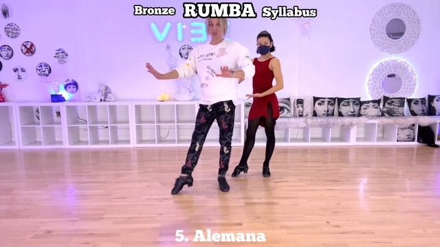 Alemana - Bronze Syllabus Rumba Technique - Private Ballroom Dance Lessons With Oleg Astakhov