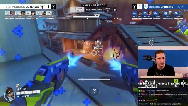 Avast co-streams Houston Outlaws vs Boston Uprising | OWL Season 5 - Week 21 - Day 1 - Match 1 смотреть онлайн