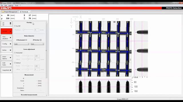 HOW TO use Hilti PROFIS Detection software for scan analysis overview of Ferroscan data смотреть онлайн