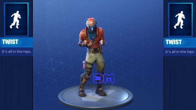 Fortnite Rust Lord Epic Performs All Dances Season 1-5 смотреть онлайн