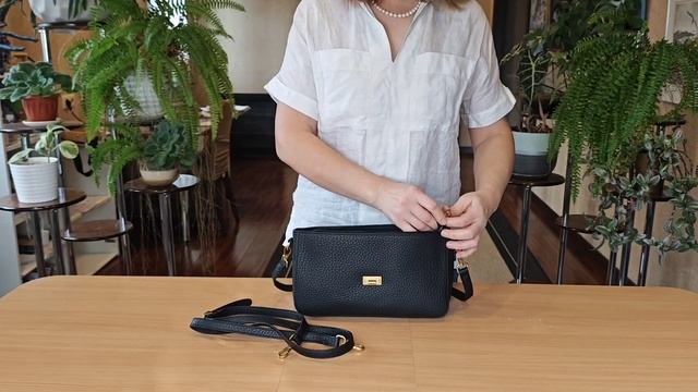 Женская сумка Pola 2428 черная смотреть онлайн