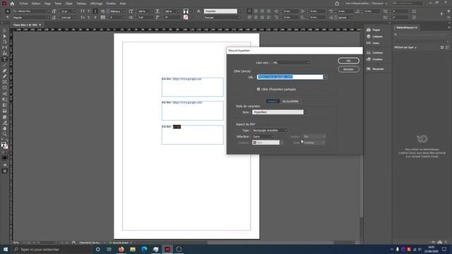 TUTO Indesign - Créer un lien cliquable (URL) dans un PDF смотреть онлайн