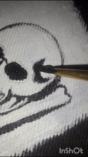 #shorts #drawing #скелет и #девушка #рисую #акриловаякраска #painter #художник