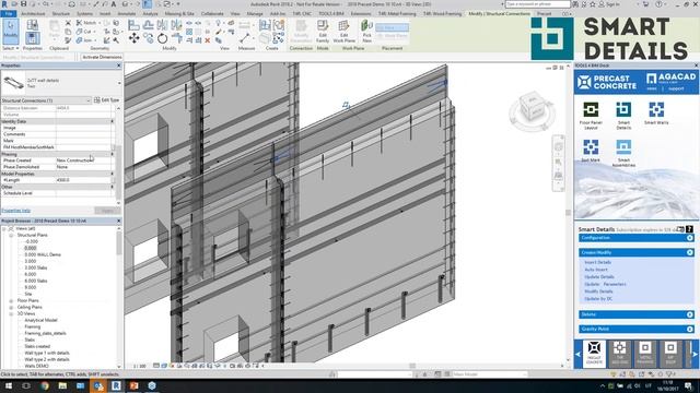 Precast Concrete | Walls (Modeling & Documentation) смотреть онлайн