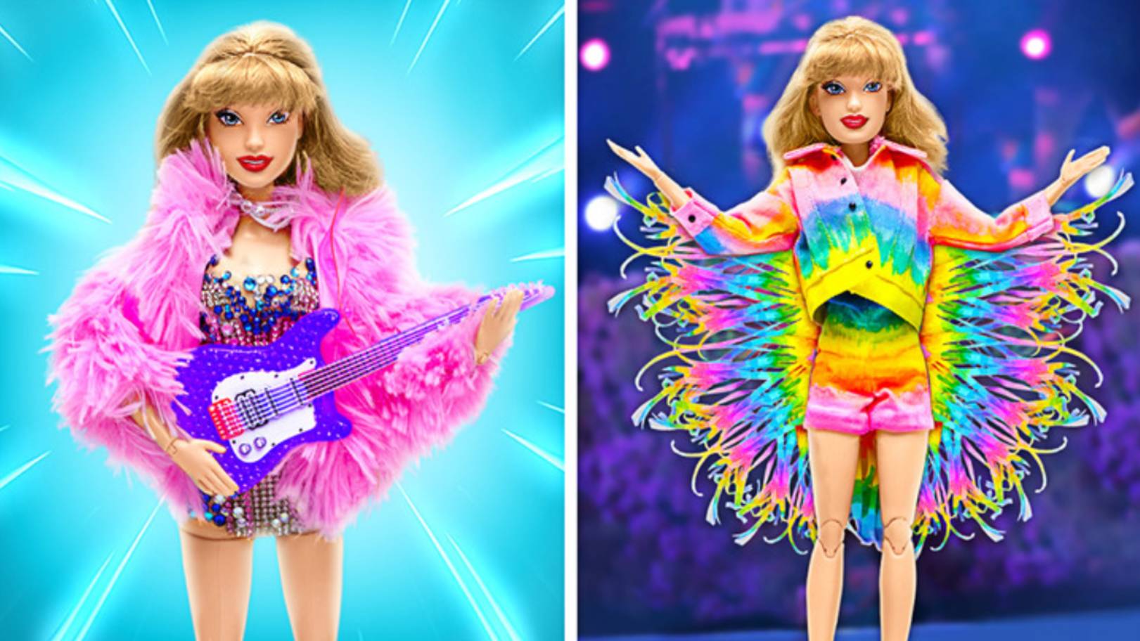 Фантастическое преображение для куклы 💃 Вдохновляемся образом Тейлор Свифт 🤩 смотреть онлайн