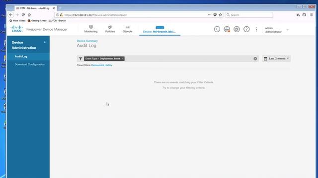 02. Cisco Firepower- Initial Device Setup FTD/FMC/FDM смотреть онлайн