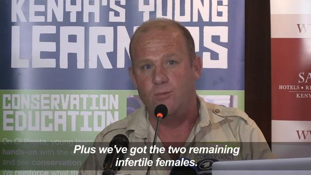 Kenya conservationists hoping IVF can save Northern White Rhino смотреть онлайн
