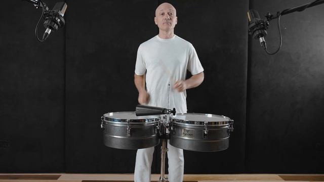 14" & 15" Gunpowder Timbales - Demonstration by Kalani Das, Tycoon Artist смотреть онлайн