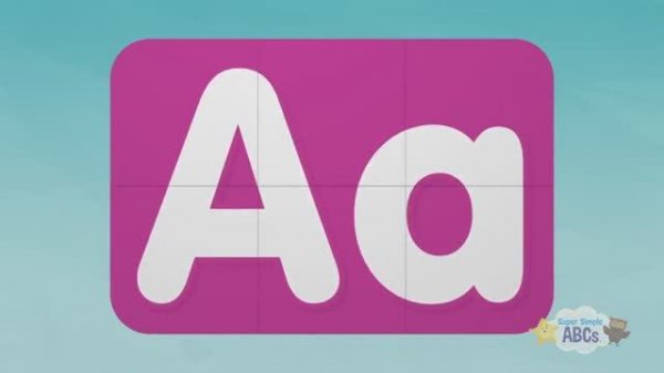 Alphabet Surprise | Turn & Learn ABCs | Learn Letter A | 🌈 Super Simple ABCs