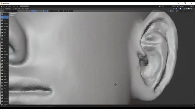 Sculpting A Stylized Character Head In Blender | Head Timelapse смотреть онлайн