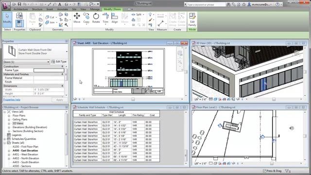 Autodesk® Revit LT™: Single coordinated database смотреть онлайн