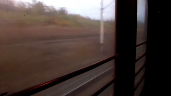В тамбуре вагона | Звук разгона электрички | Motor car ED2T | Sounds of electric train acceration