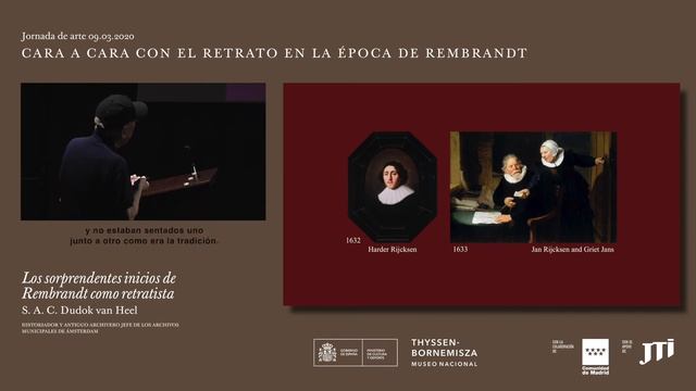 `Los sorprendentes inicios de Rembrandt como retratista´, S. A. C. Dudok van Heel смотреть онлайн