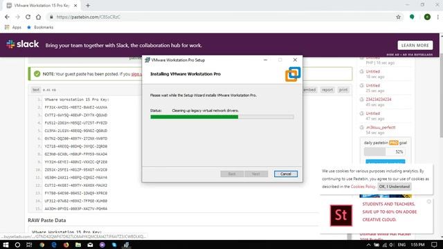 VMware Workstation 15 Pro Crack Key MAKE SURE TO TURN OFF YOUR WIFI WHEN ADDING THE KEY OR WONT WOR смотреть онлайн
