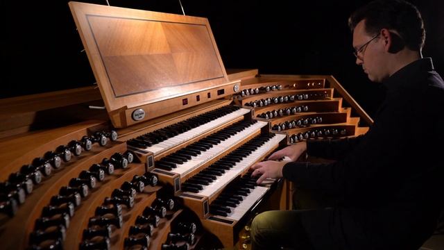 Claude Debussy : Clair de lune for organ смотреть онлайн