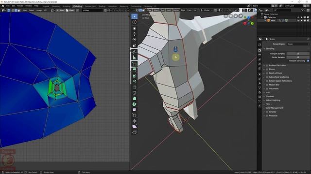 Godot 3.1 Character Setup 1 - Texture Painting in Blender 2.8 смотреть онлайн