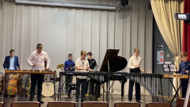 Ансамбль ударных инструментов Боровской ДШИ "Фантазия" саундтрек из к/ф "Пираты карибского моря" смотреть онлайн