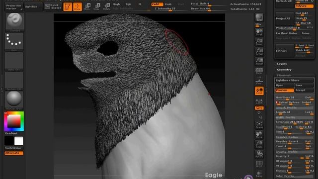 Zbrush Fibermesh смотреть онлайн